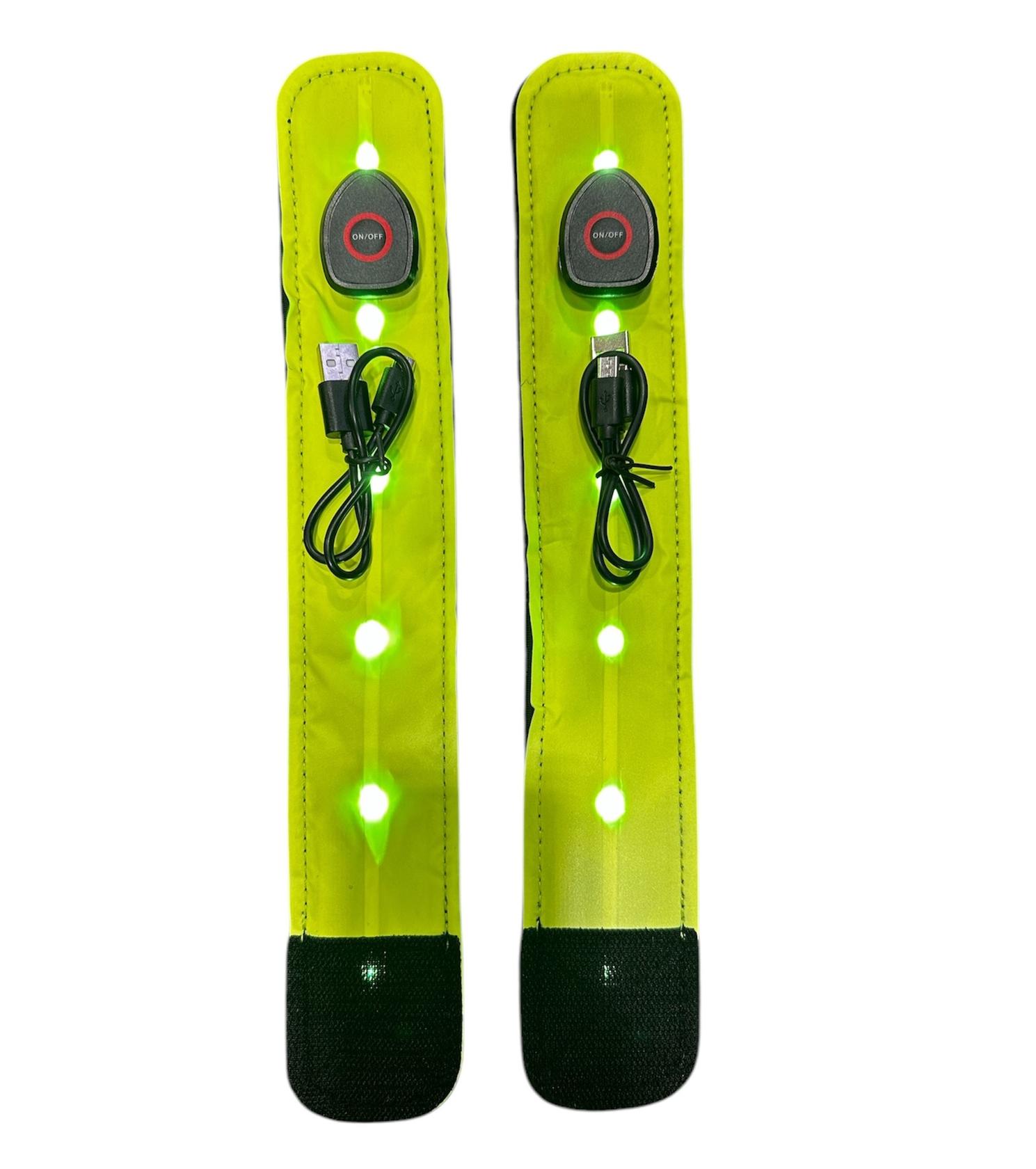 LED-Leuchtgamaschen Akku